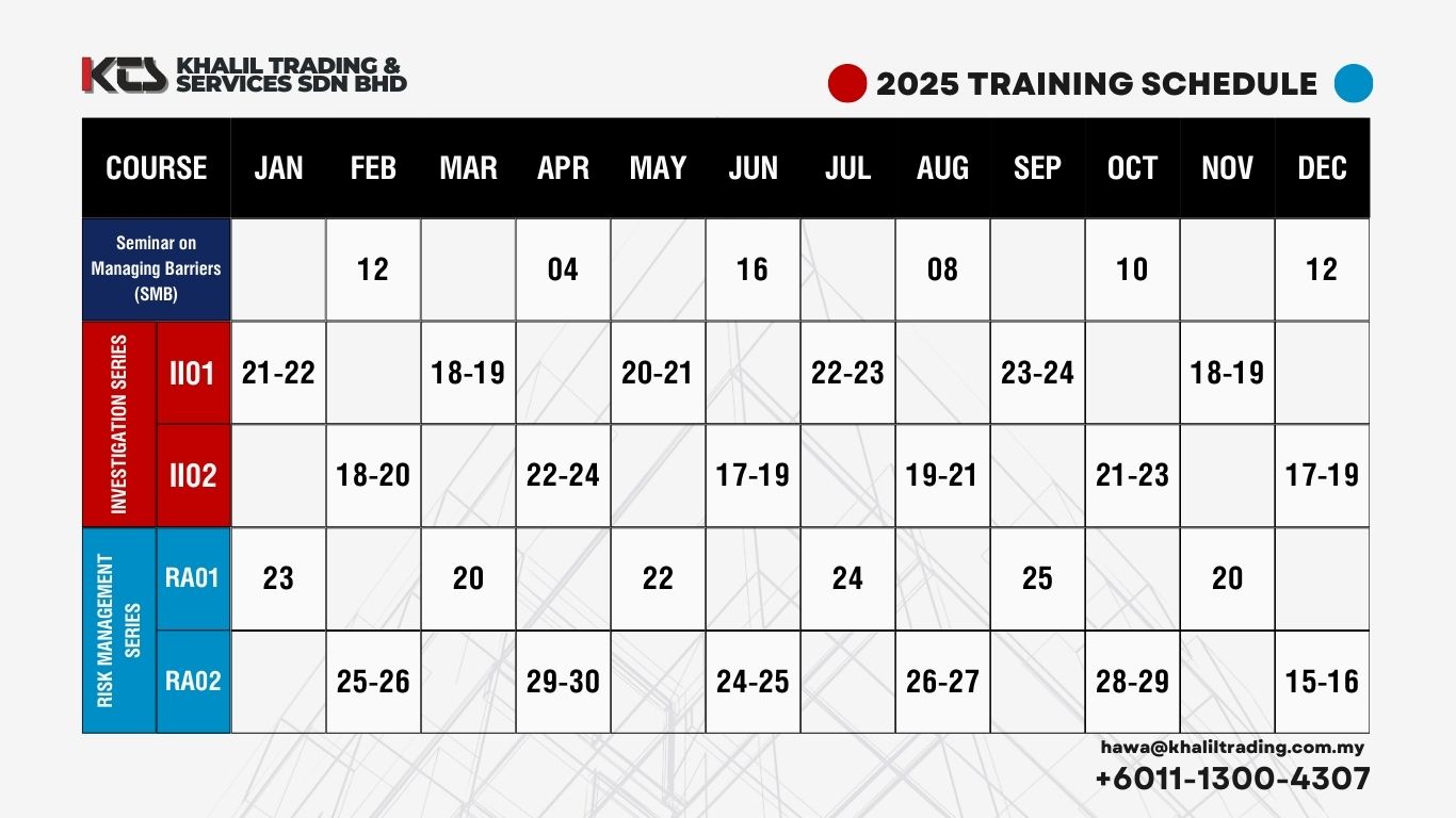 Training Schedule 03